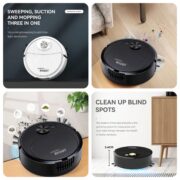 Electric Sweeper Robot | Smart Robot Vacuum Cleaner Dust Floor Cleaner Machine For Household, Office - Image 2